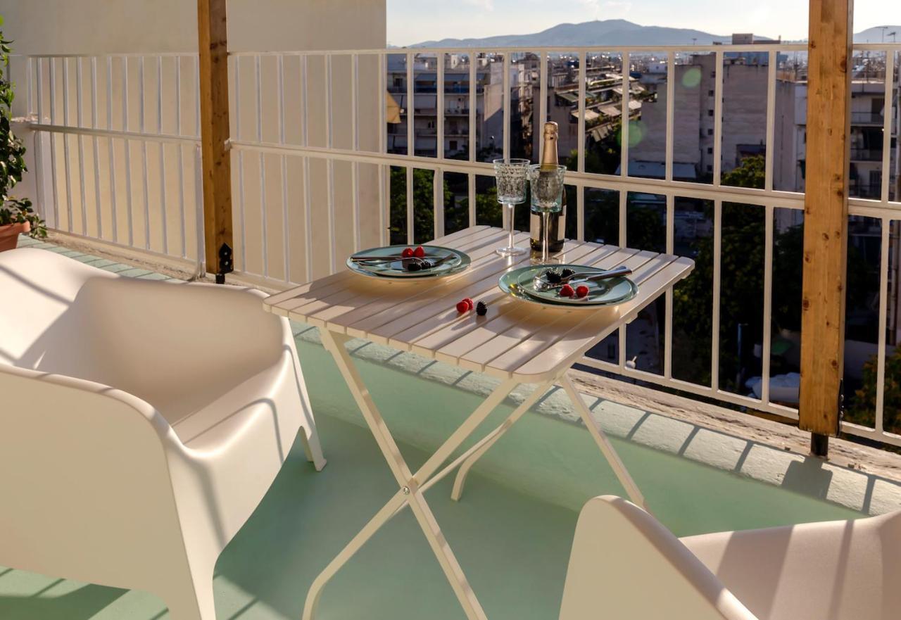 Blue And White Apartment Vipgreece Atény Exteriér fotografie