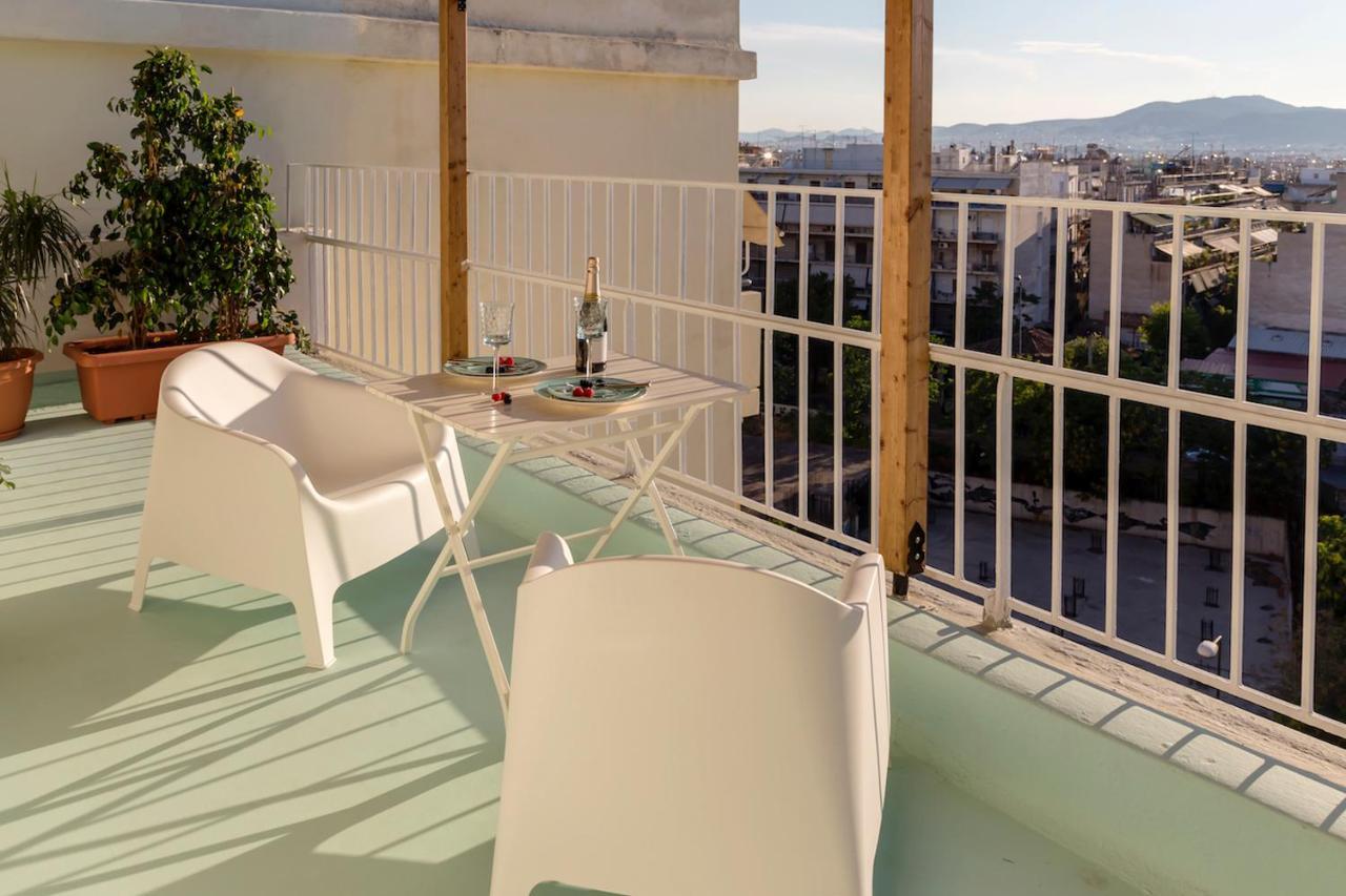 Blue And White Apartment Vipgreece Atény Exteriér fotografie