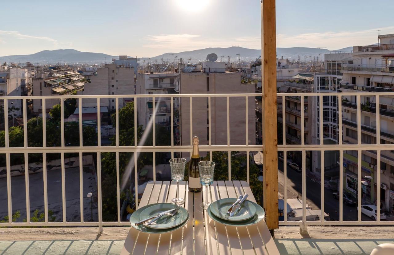 Blue And White Apartment Vipgreece Atény Exteriér fotografie